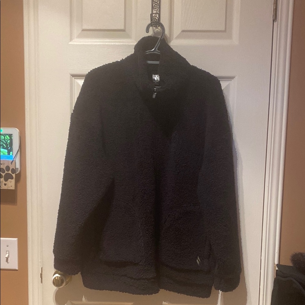 Skechers Black Fleece Jacket XL